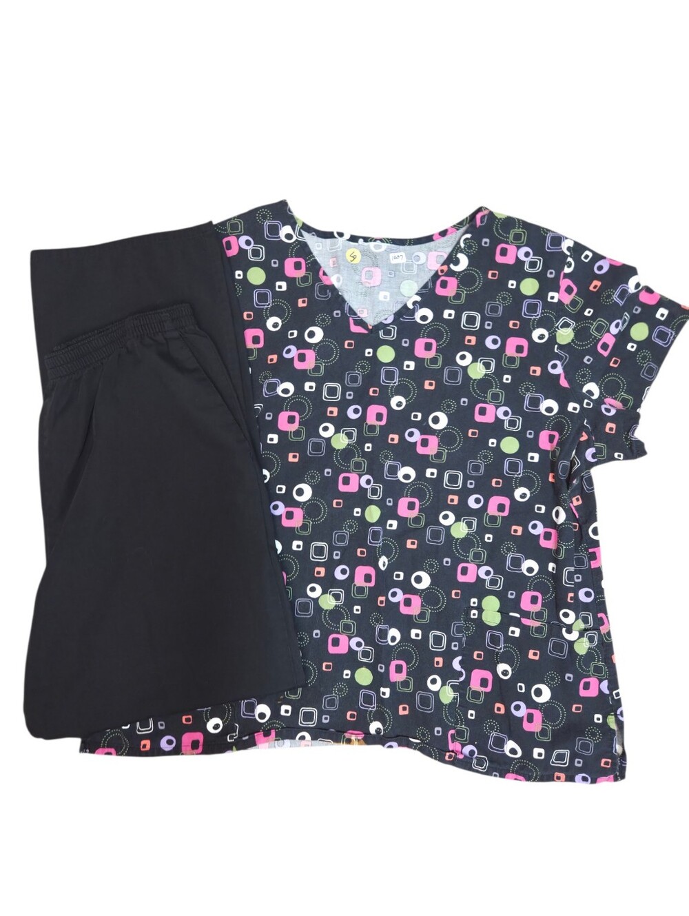Squares Scrub Set